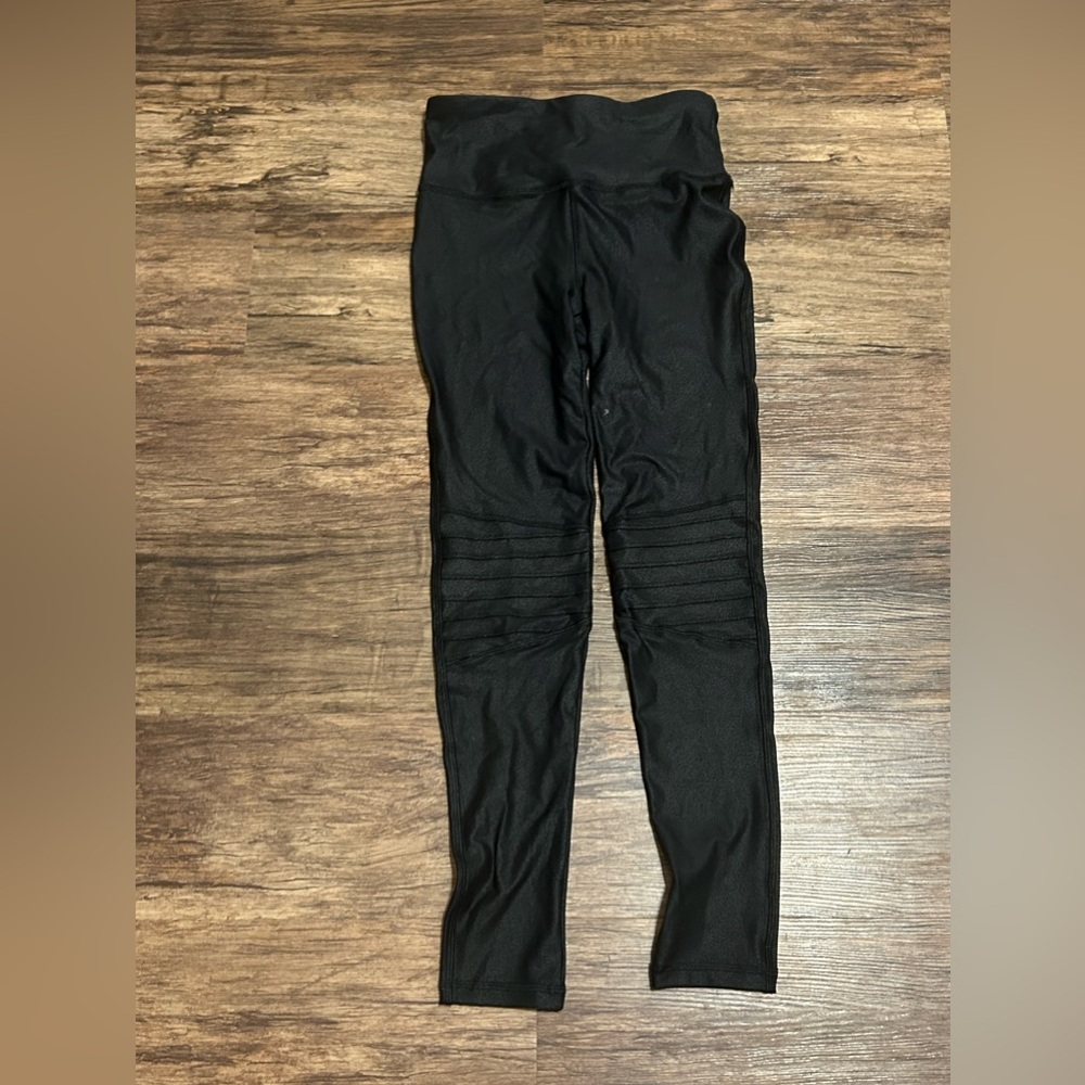 Mono B Highwaist Foil Moto Leggings